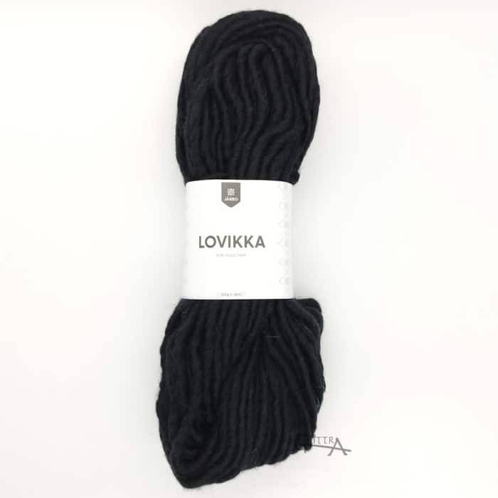 Järbo Lovikka 100g - Järbo Lovikka Carbon Black 7620 - JärboLovikkaCarbonBlack7620