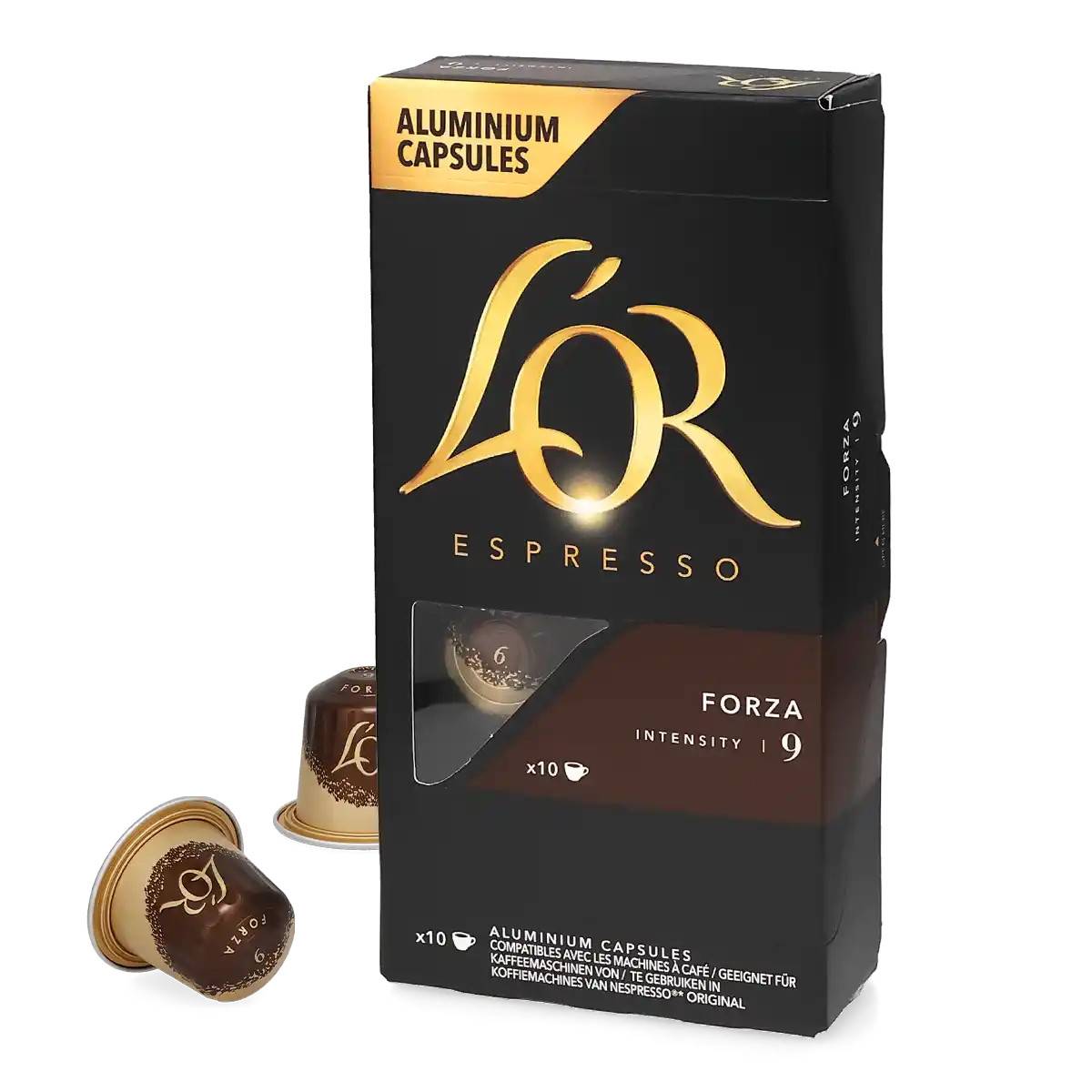 L'OR | Forza - 10 kapslar till Nespresso®