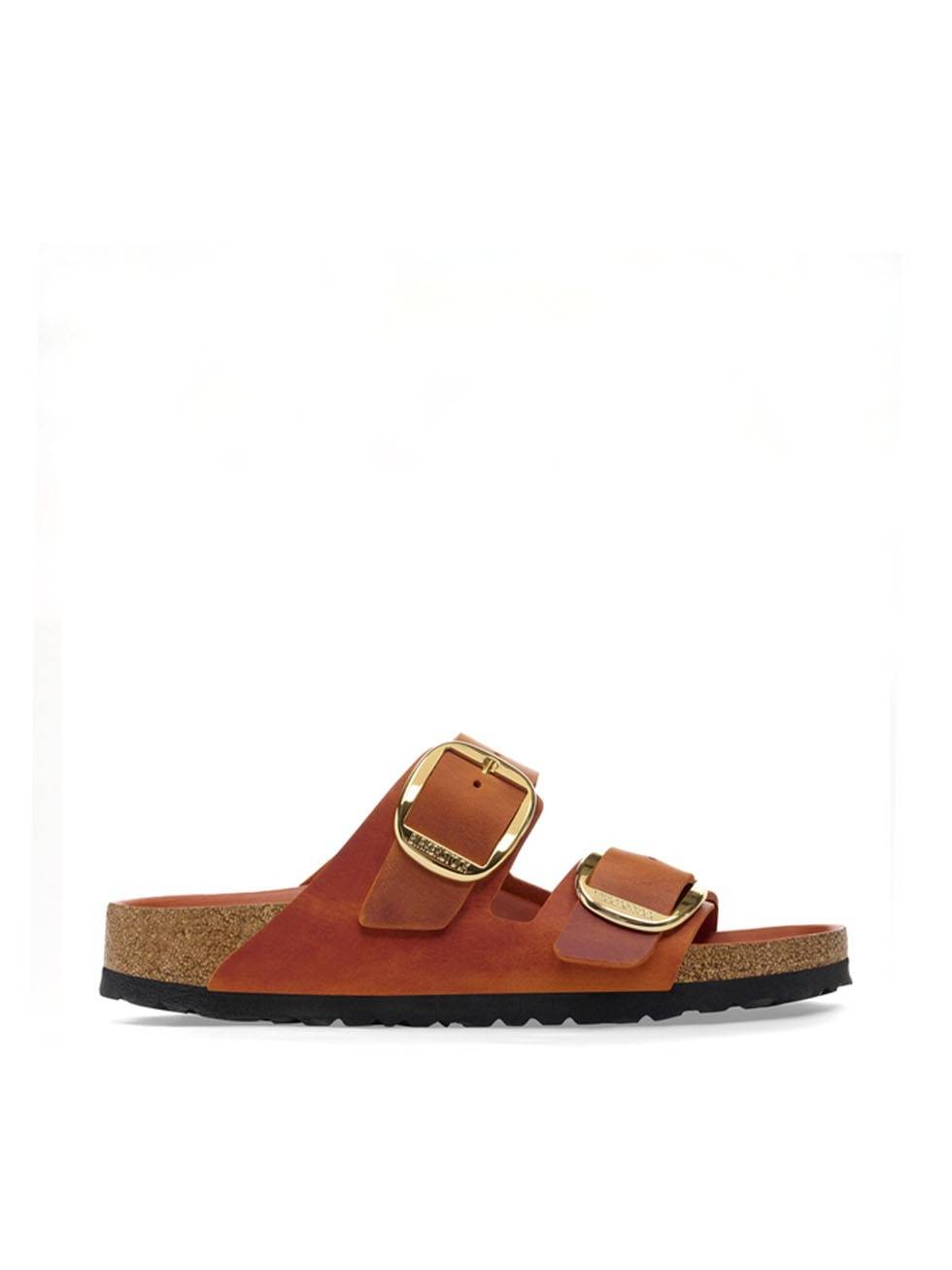 Birkenstock Arizona Big Buckle Oiled Leather Burnt Orange / Narrow Fit Lady
