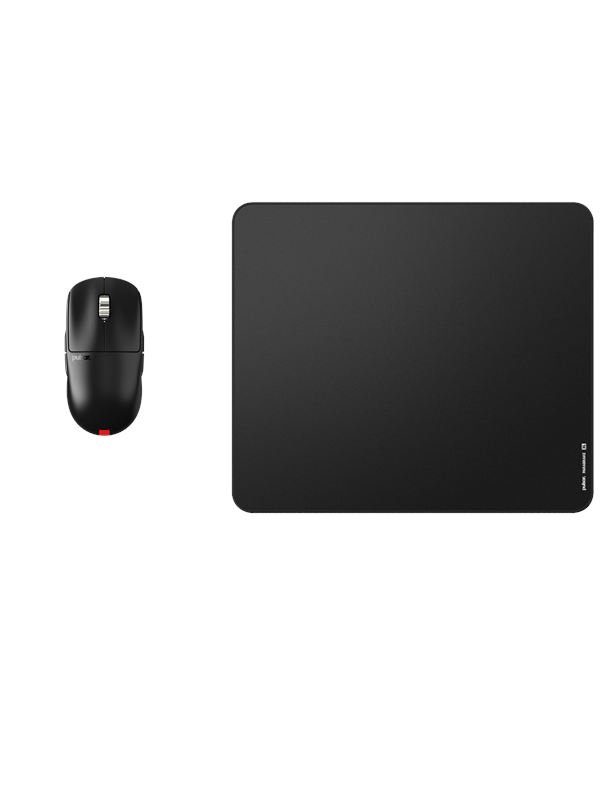 Pulsar Bundle - X2A v3 eS Mini + ParaBrake XL v2 Mousepad - Gaming Mus - Optisk - 8 knapper - Sort