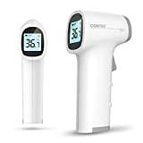 CONTEC icke-kontakt TP500 digital medicinsk infraröd termometer panna bärbar kropp/objekt, vit/grå