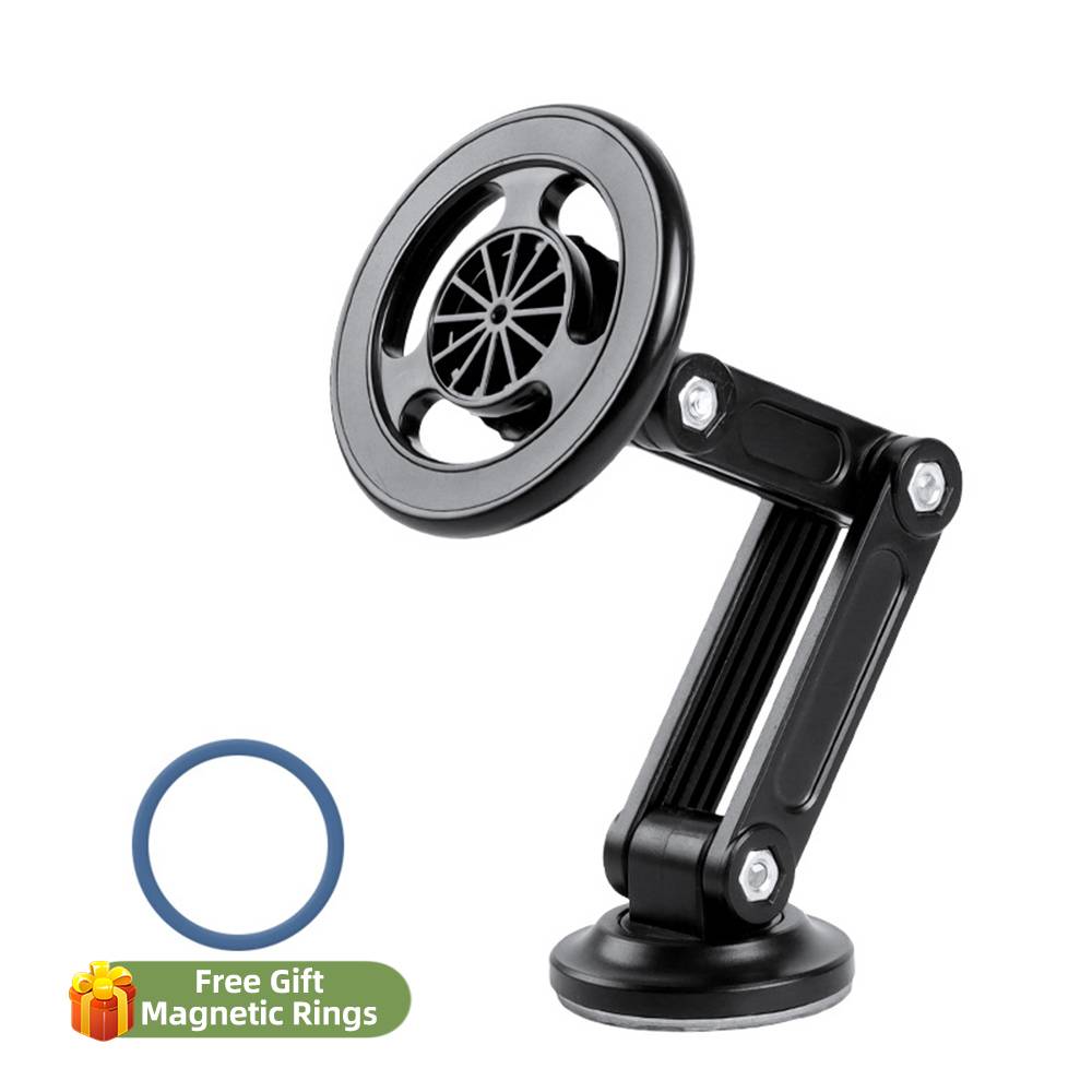 For Navigation Foldable Universal 360 Rotation Magnetic Car Phone Holder For Magsafe Mobile Phone Stand Magnetic Car Mount