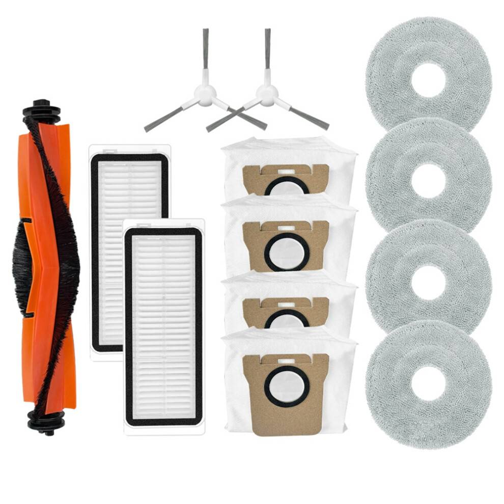 Compatible with Robot Vacuum X20 / X20 + Robot Vacuum Accessories Bags Hepa Filter Mop Cloth Main Side Brush Parts