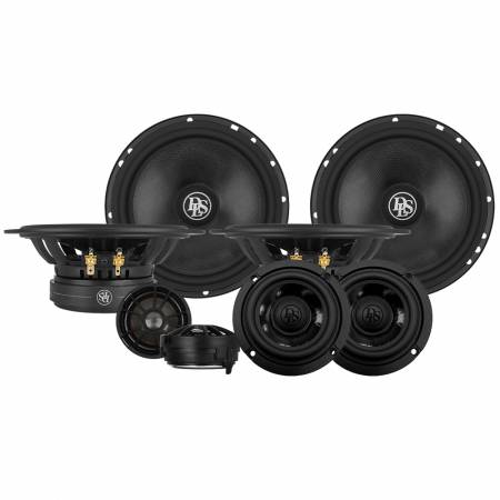DLS Cruise & Reference, velspillende 3-vejs 6.5-tommer kitsystem med dobbelte mellembassere