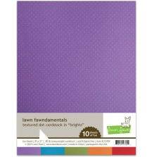 Lawn Fawn Textured Dot Cardstock - Brights LF2494