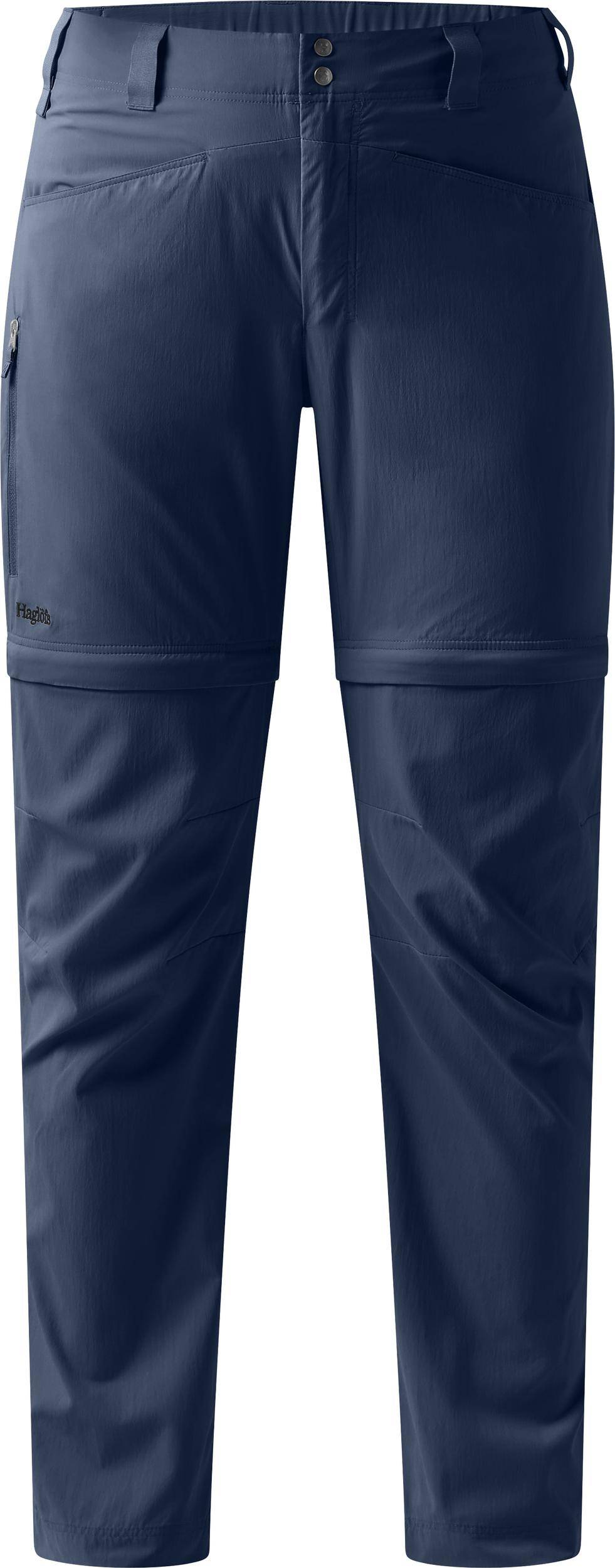 Haglöfs Women's Lite Standard Zip-Off II Pant Tarn Blue, 42