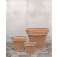 Italiensk Terracottakrukke - Ø45