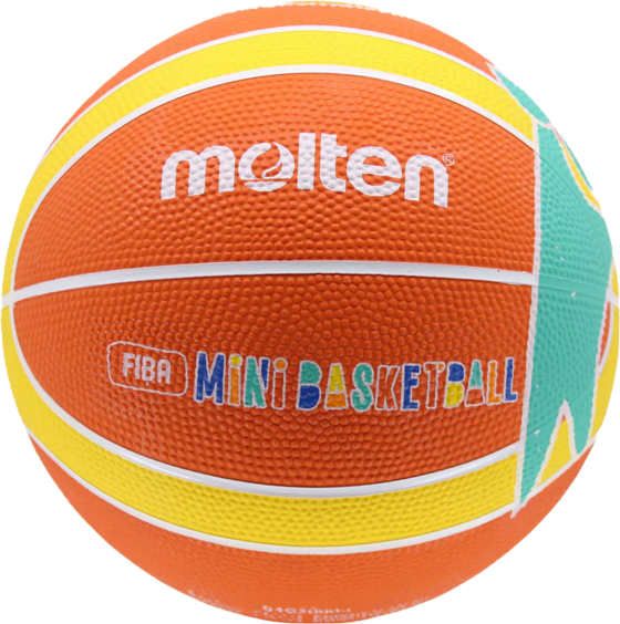 Molten Molten Gummi 4 Lätt Basketbollar Orange - 4