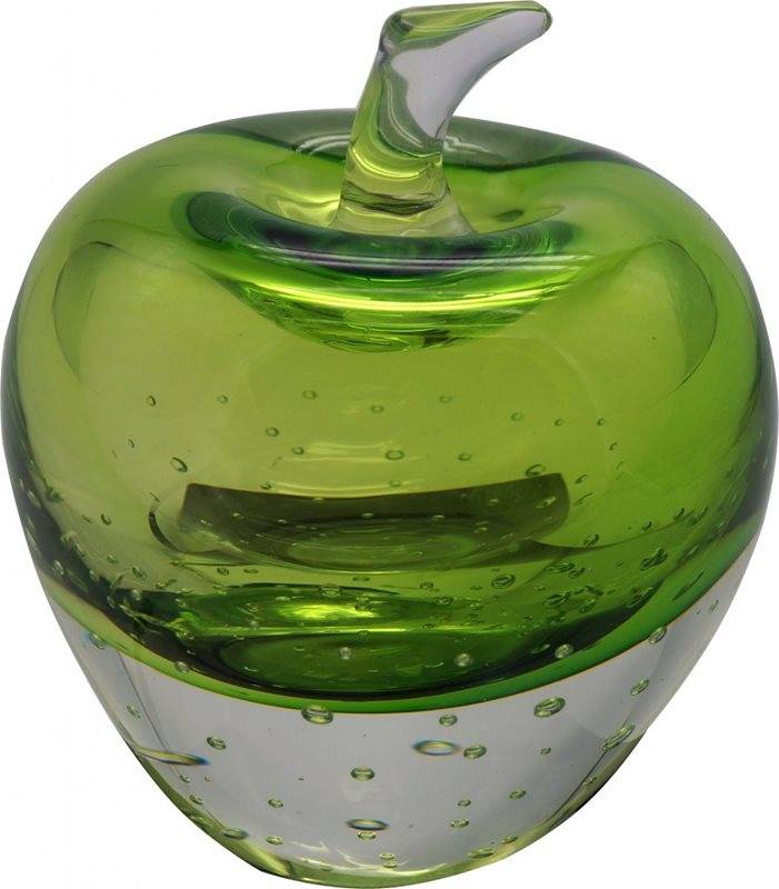 Rba Äpple Grönt Konstglas Utgått