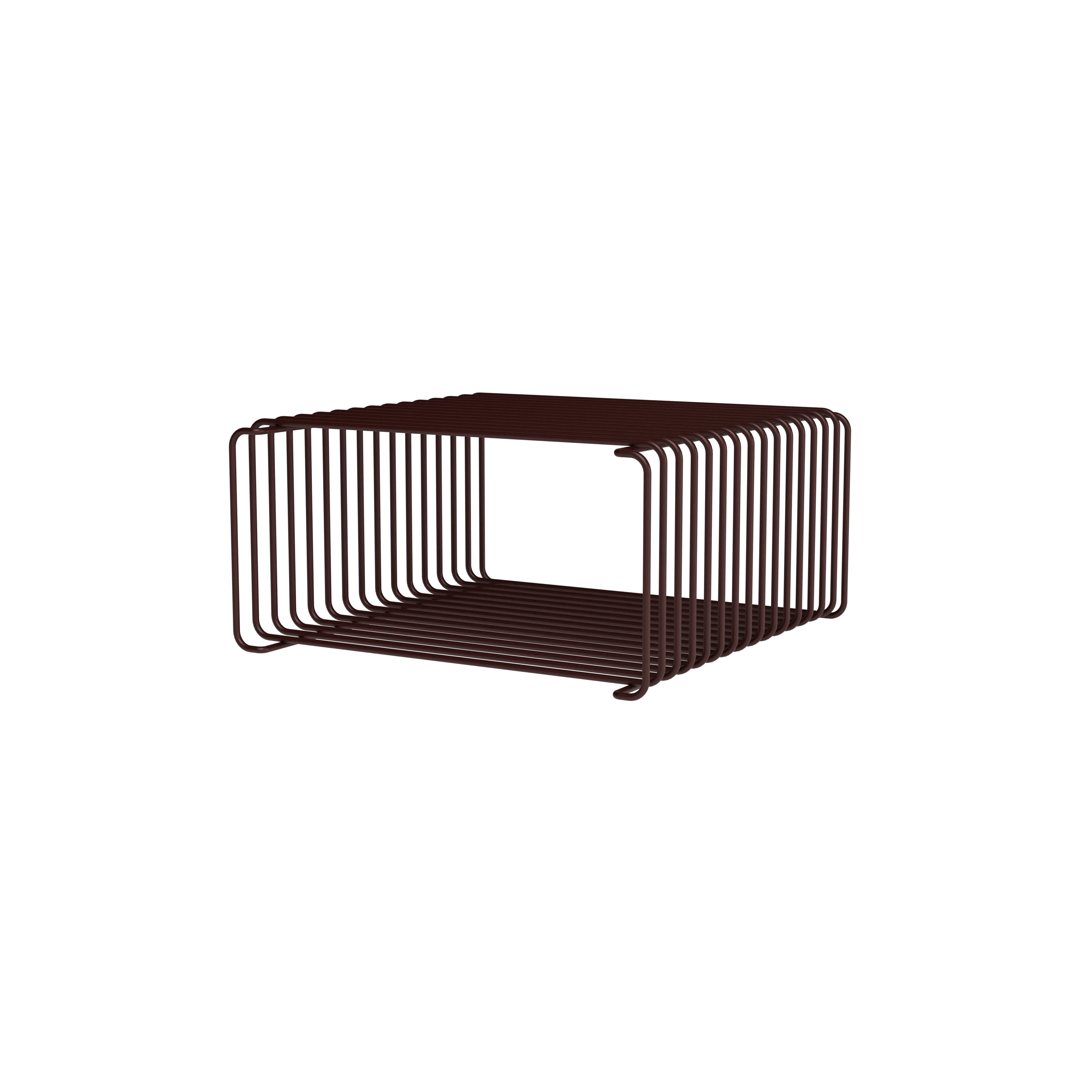 Trådreol Panton Wire Extended - 7661T D35 Black Red.
