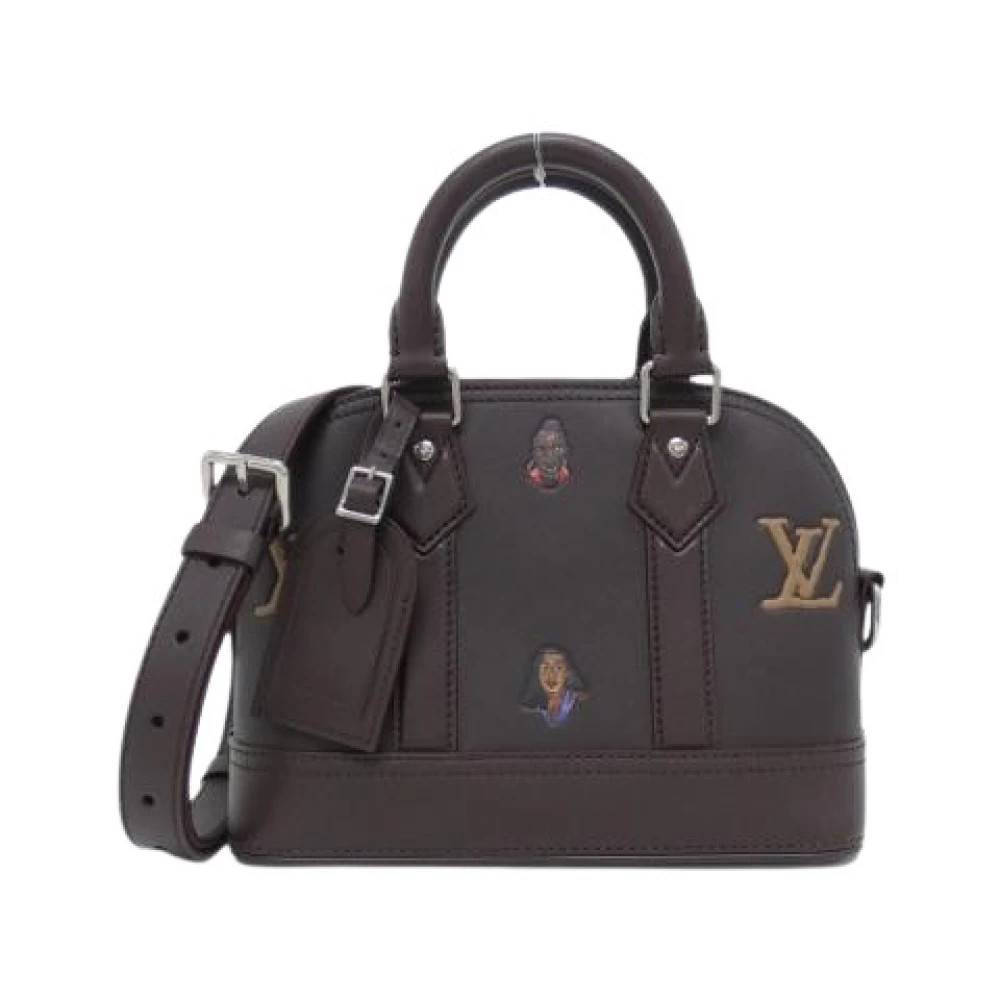 Louis Vuitton Vintage Pre-owned Handbag - Vintage - Dame - Brun - ONE SIZE - Læder