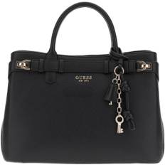 GUESS Gregoria LRG Gfriend Satchel Dam Stl. - Axelremsväskor Från Magasin - Black (One size)