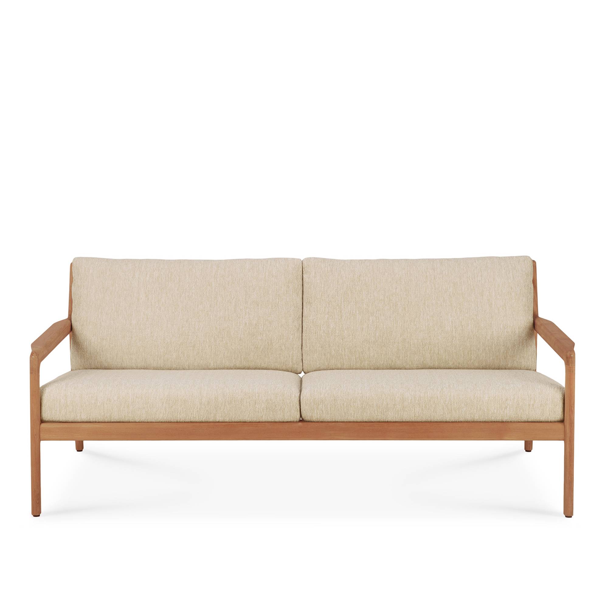 Ethnicraft - Jack Outdoor Sofa - Teak/Natural - 2 Seater - Utomhussoffor - Trä/Skum/Plast