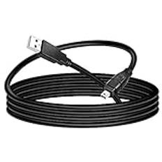 MEIRIYFA USB till Firewire 1394 4Pin DV adapter datakabel, USB A hane till FireWire IEEE 1394 4Pin hane kabel kabel för DCR-TRV75E DV (1.8M)