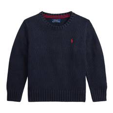 Polo Ralph Lauren Tröja - Stickad - Marinblå - Polo Ralph Lauren - 8 år (128) - Tröja