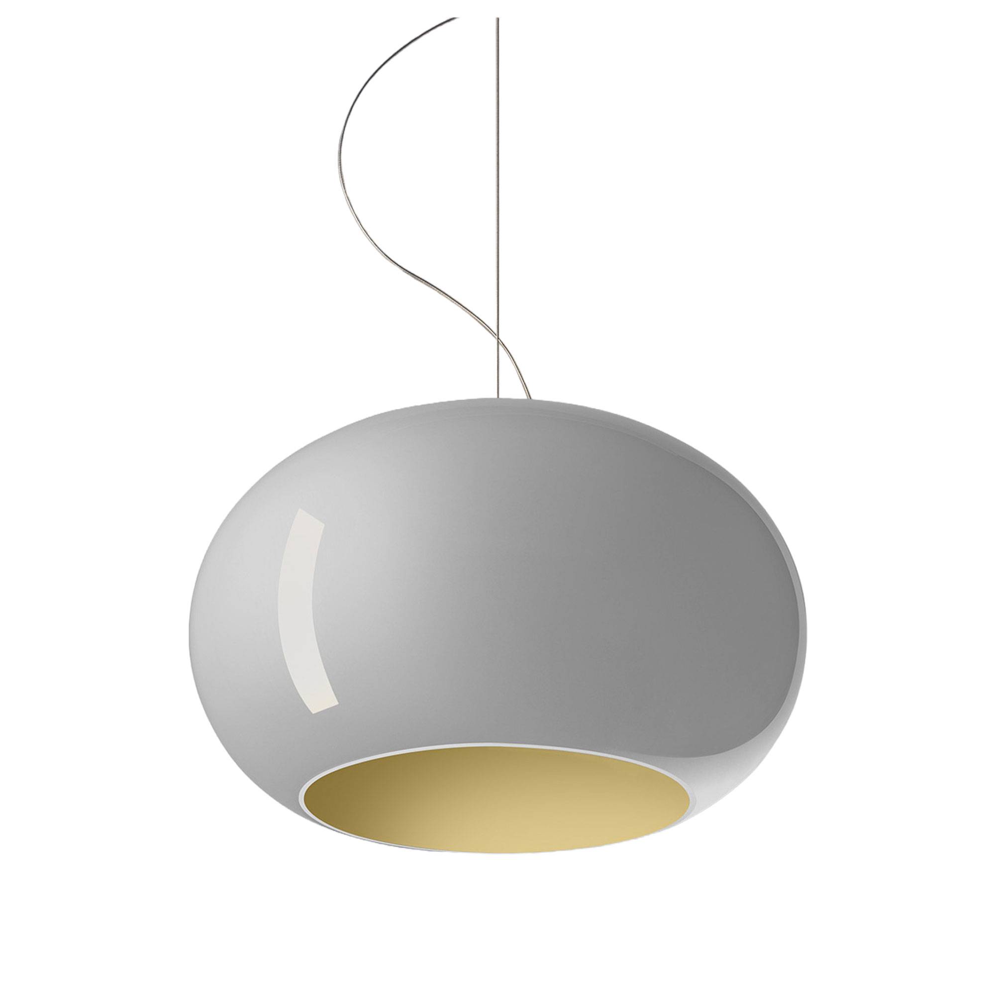 Foscarini - Buds 2 - Pendellampa, Grå, Dimbar - sockel E27, Kabel 340 cm - Pendellampor - Rodolfo Dordoni - Grå