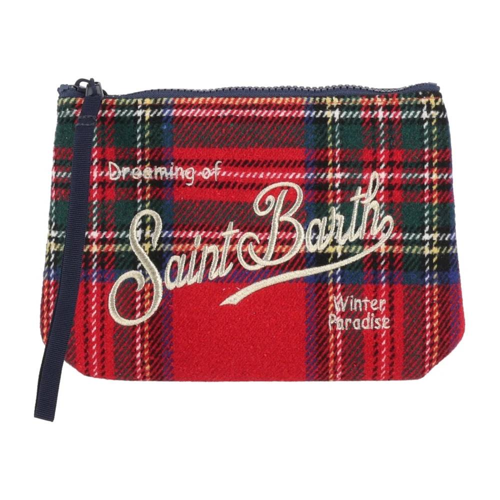MC2 Saint Barth Aline Pochette - Tasker - Dame - Rød - ONE SIZE - Uld