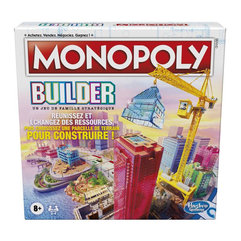 Monopoly Builder, Jeu de stratégie pour la Famille, Jeux pour...