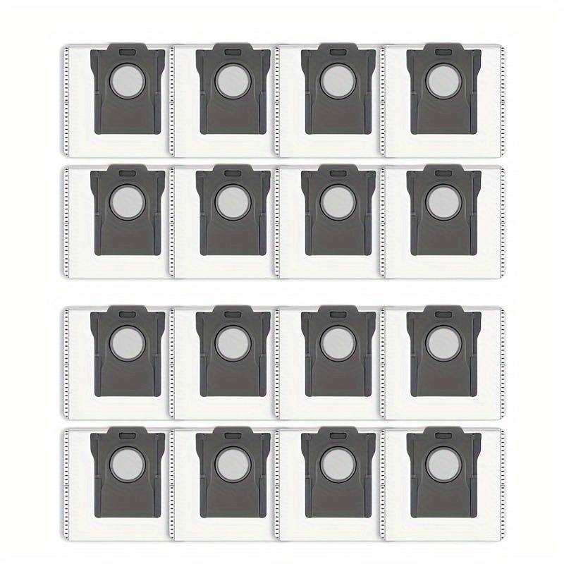 16pcs Compatible For X50 Ultra//l50/l40s Ultra Replacement Parts & Dust Bags Refill Pack - Multi-suitable For X50 Ultra, L50 Ultra, L40s Ae Robotic Stick/, Plastic/paper Filter