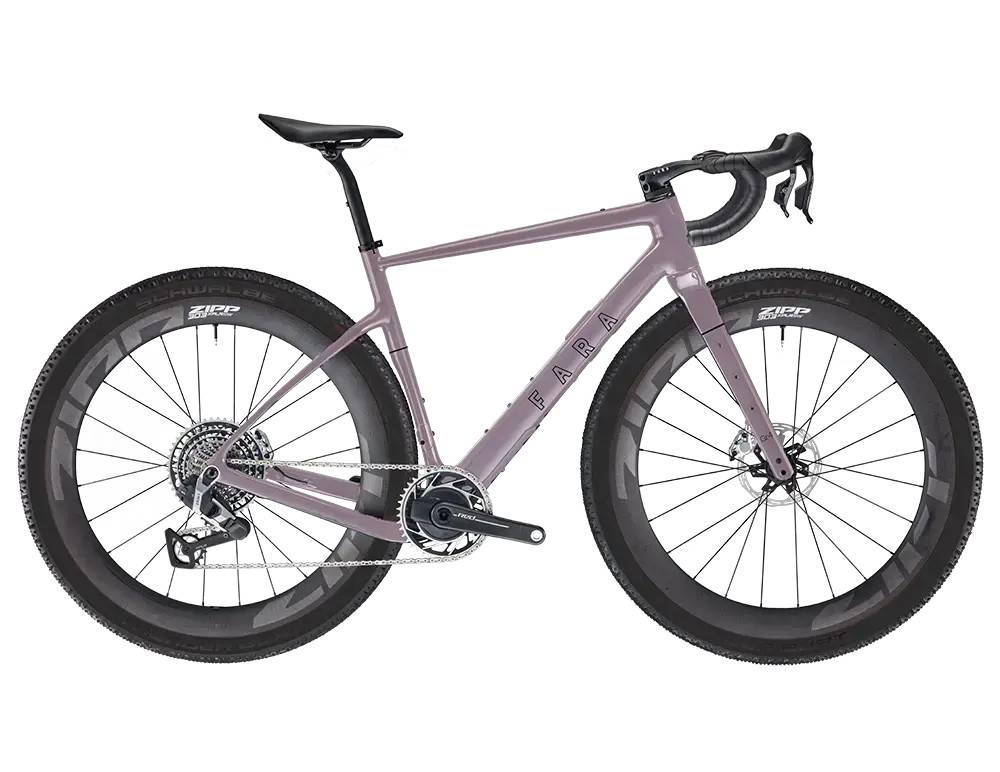 Fara Gr4 Red XPLR AXS Gravelcykel - Lila (M)