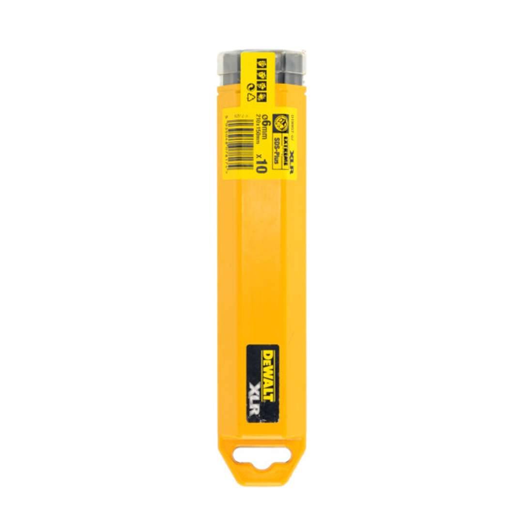 DeWALT - 10-delt sæt SDS Plus-murbor, diameter 6 mm DT8957