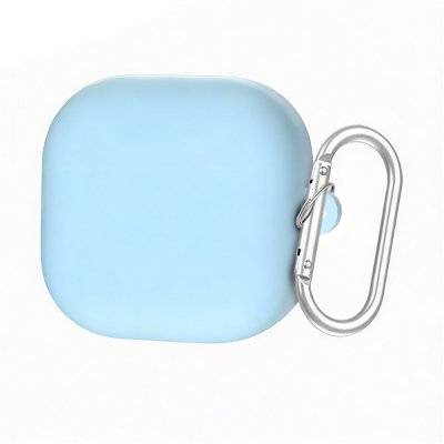 Silikonskal Med Karbinhake Samsung Galaxy Buds 4 Ljusblå