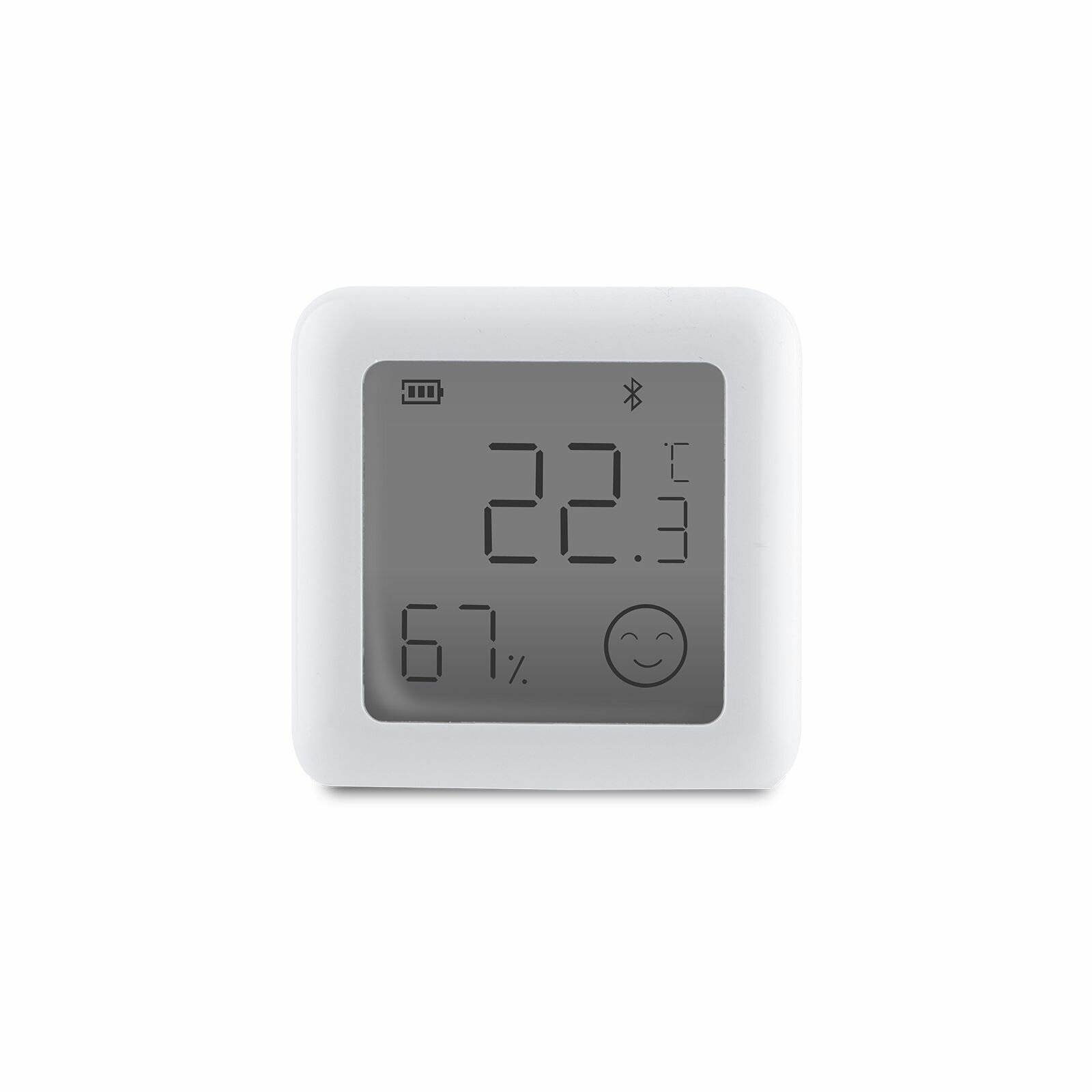 Tuya Bluetooth Smart LCD-skärm Digital Termometer Temperaturfuktighetssensor Fuktighetsmätare App Fjärrkontroll