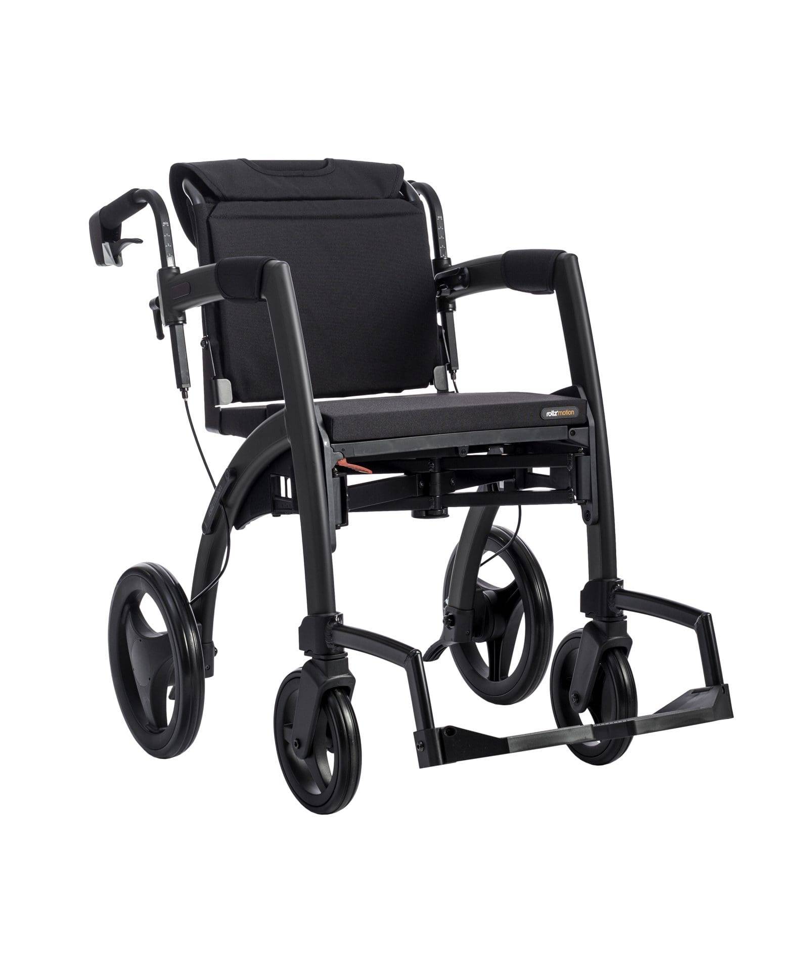 Rollz Kombi Kørestol &amp; Rollator - Island Blue