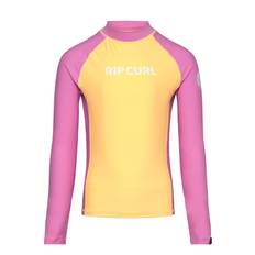 RIP CURL Classic Surf Ls Rash Vest-Girl |Rosa |160