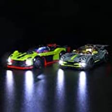 Ljussats för Lego Speed Champions Aston Martin Vantage GT3 76910 (Lego-set ingår inte) (Classic)