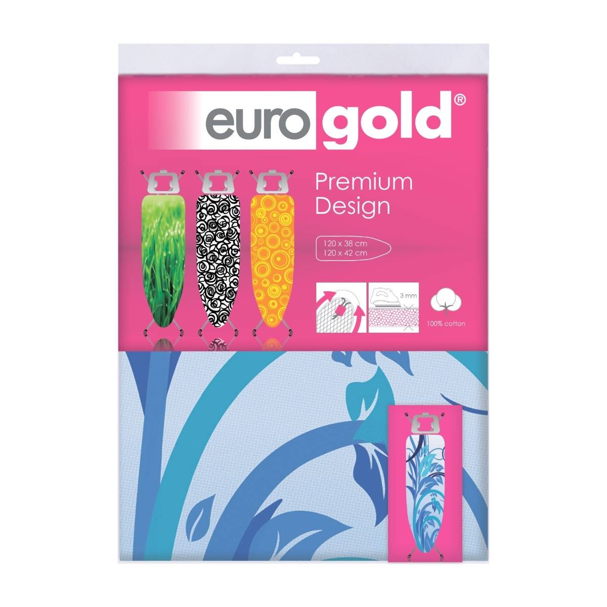 Eurogold Premium strygebrætsbetræk dc4