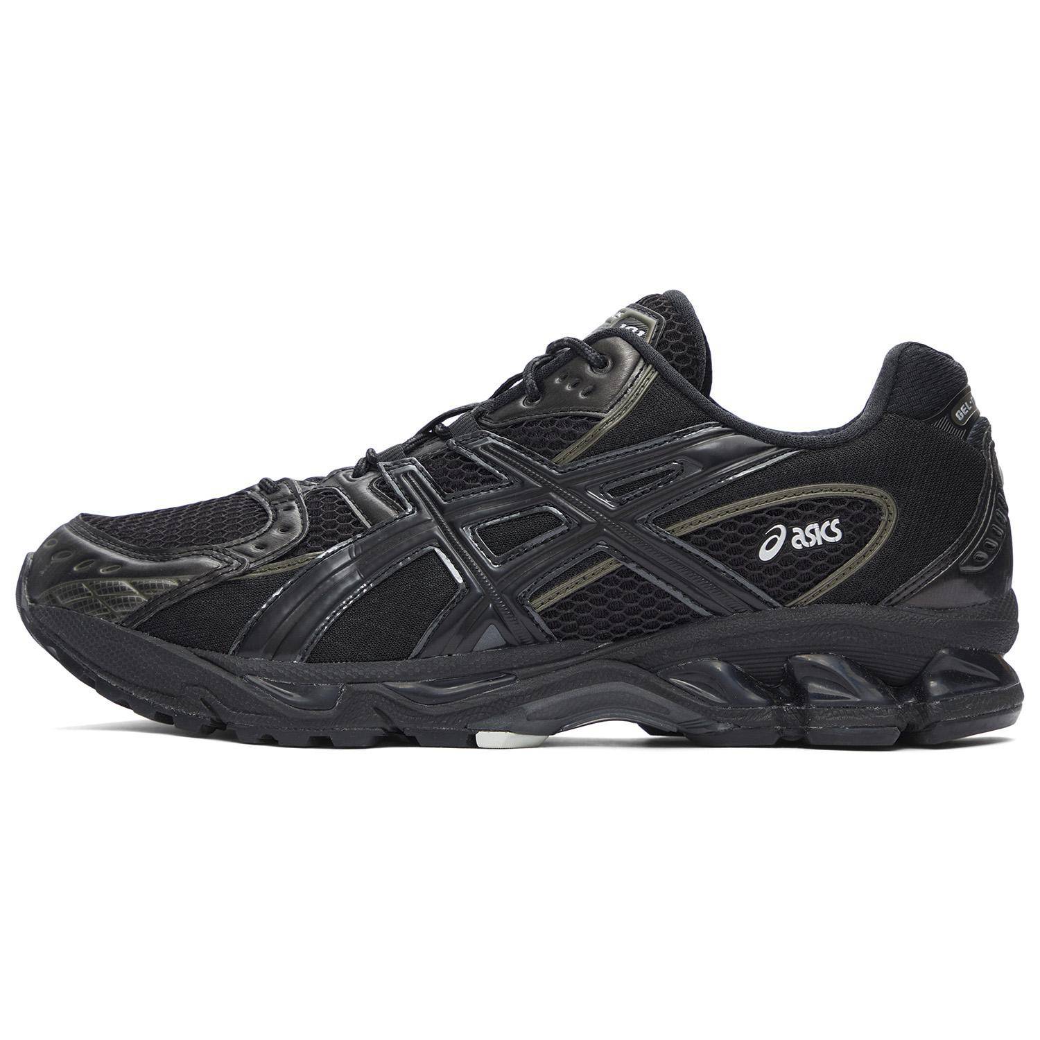 ASICS GEL Nimbus 10.1 Dämpning, Slitstarka Låga Löparskor Unisex Svart Grå Sneakers 1203A780-001 40.5