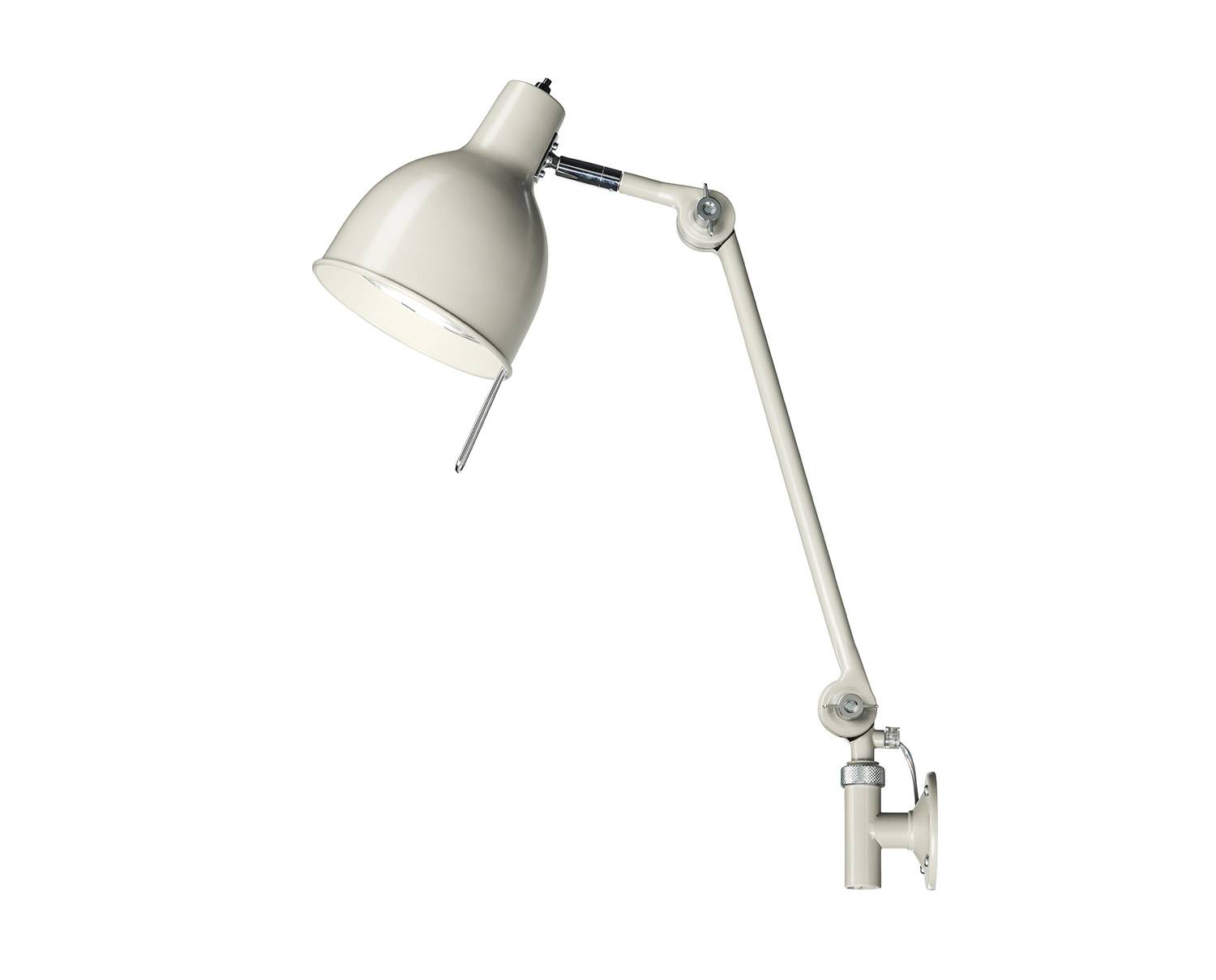 PJ72 Vägglampa Utvändig Kabel | Varmgrå - Grå (Utvändig kabel)
