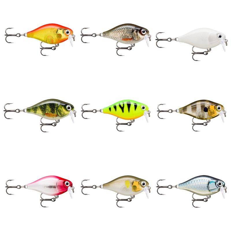 Micro Wobbler Rapala X-Light Crank Shallow Runner - Shallow runner / 3.5cm PUPU