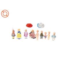 Dukker med barnevogn (str. 16 cm)