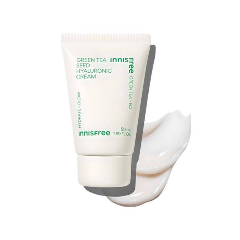 Innisfree Grönt Tefrö Hyaluronsyra Kräm (Typ av rör) 50ml, 1 styck
