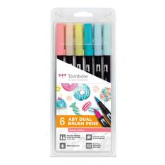 Marker ABT Dual Brush Candy sæt, Tombow ABT-6P-4 (6 pakker)