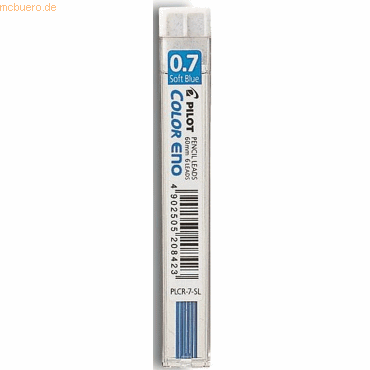 12 x Pilot Feinminen PLCR-7 0,7 hellblau VE=6 Stück
