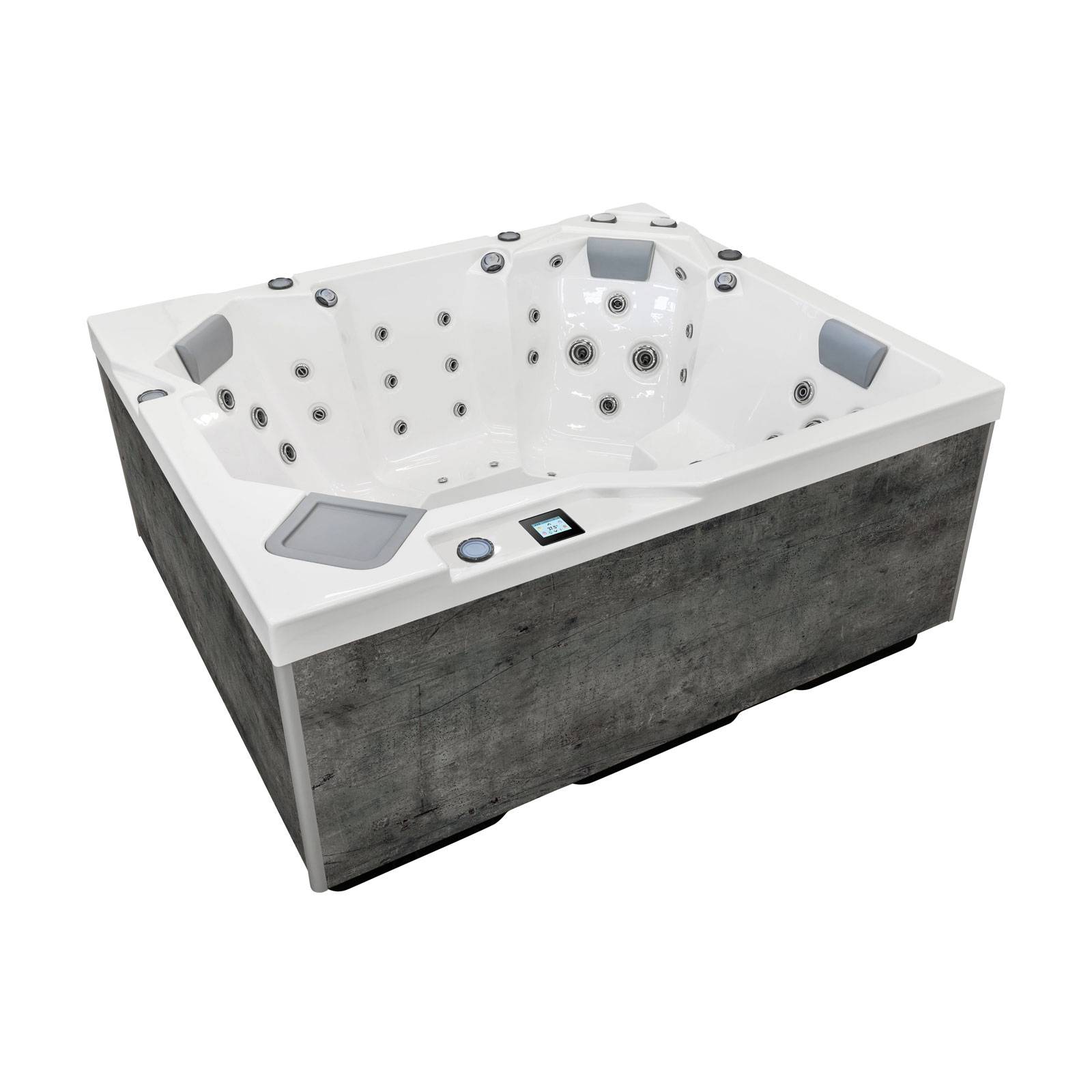 OKA 3 SAPPHIRE 5 personers spa - Dark Stone