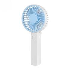 1Pcs Portable Fans Handheld USB Rechargeable Fan Mini Desktop Air Cooler Outdoor Fan Cooling Travel Hand Fans Folding model blå