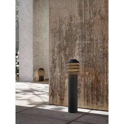 Bysted Garden pullert LED, 3000K, sort, spyd, lang