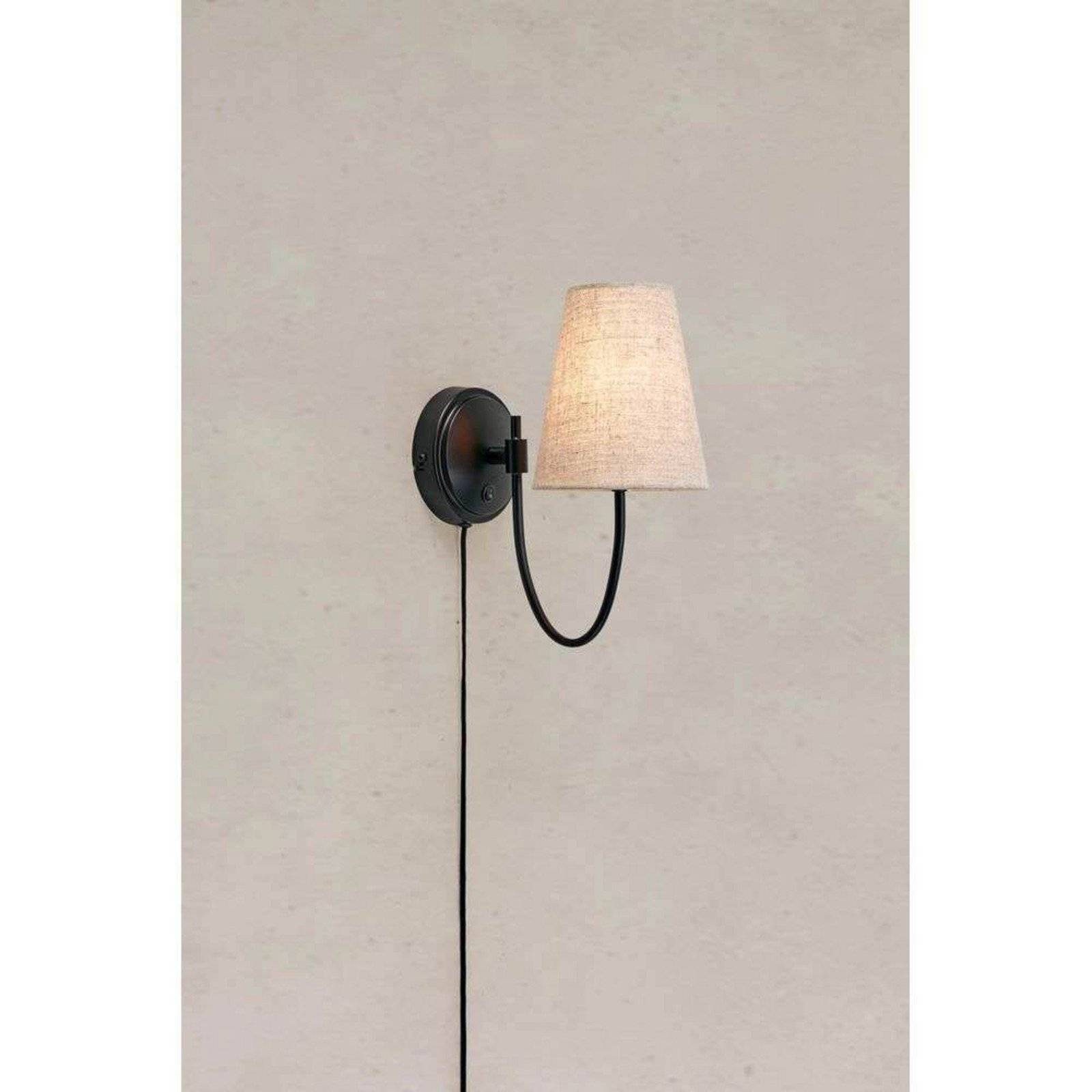 Væglampe Markslöjd, Beige, Metal