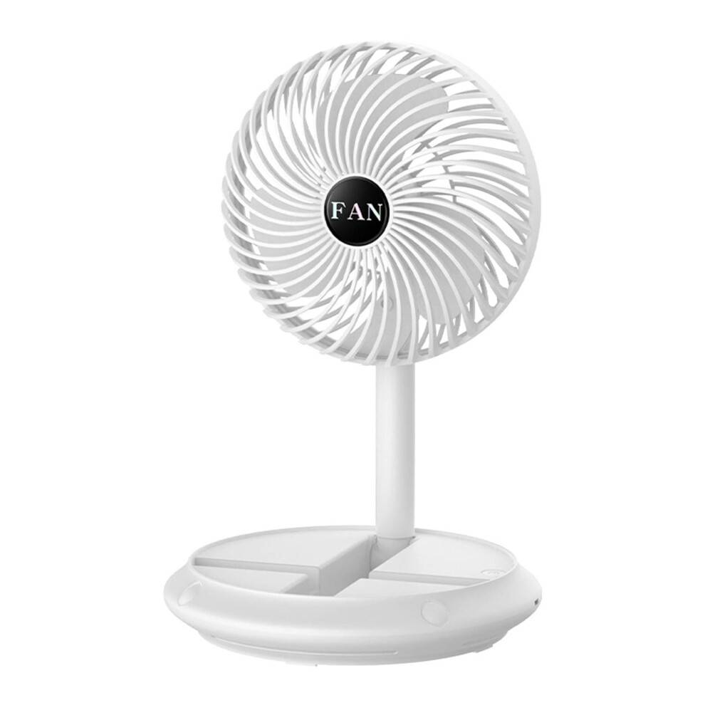 AURIGATE Mini Bærbar Ventilator Kreativ Ventilator Praktisk Udtrækkelig Foldbar Ventilator USB Opladning Skrivebord Bord Lydløs Ventilator