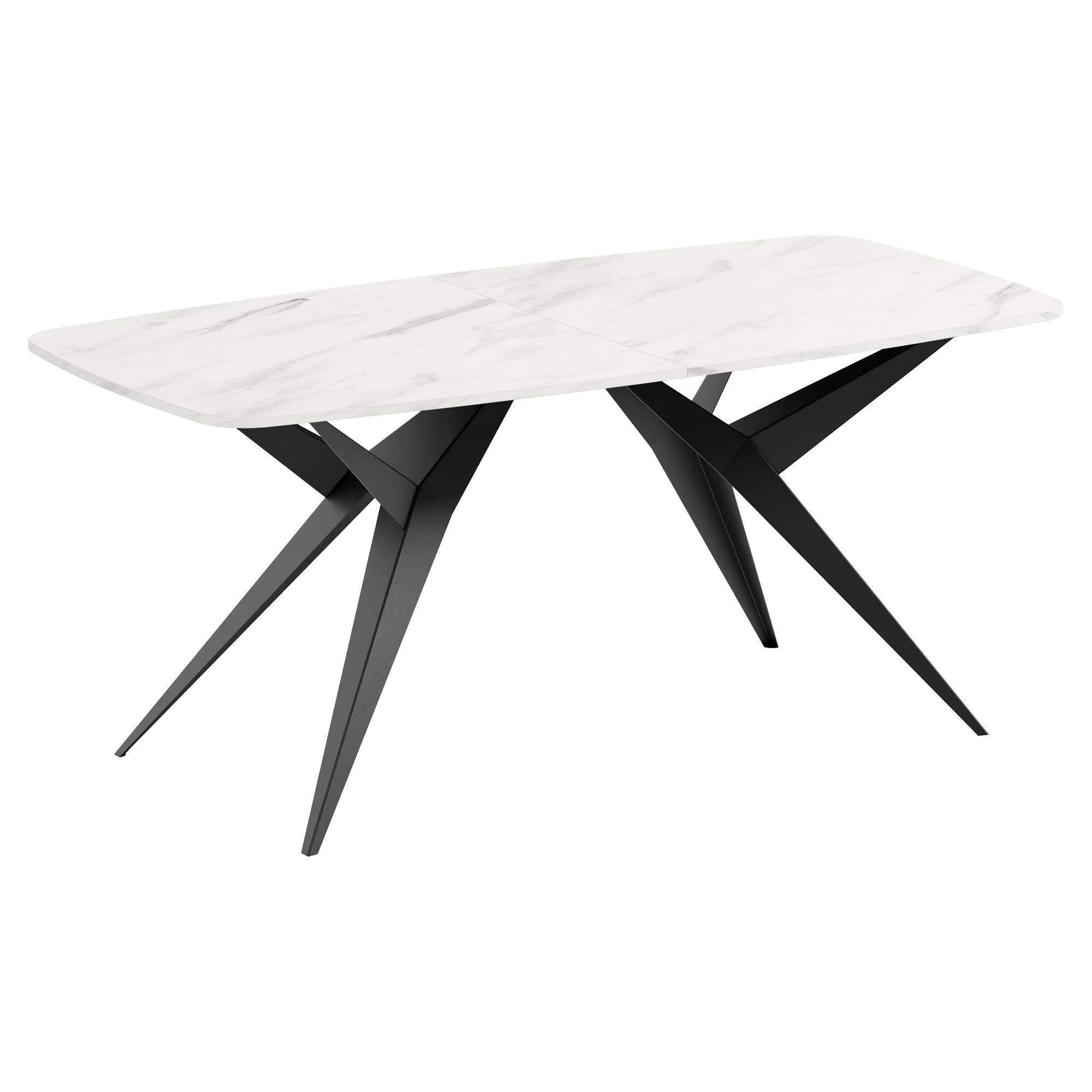 Matbord Utdragbart Hollow Bianco Marmor 200/276 cm