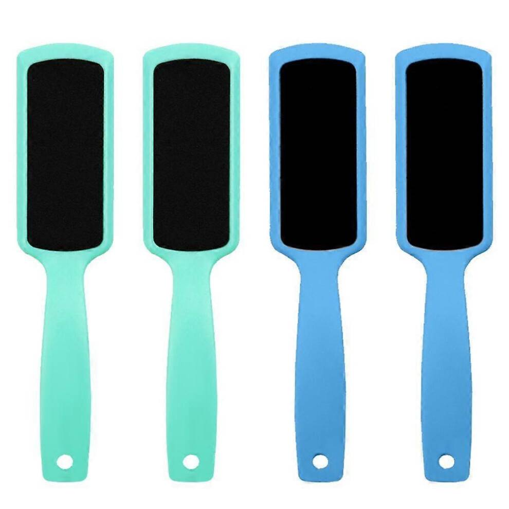 (style3015) Foot File Foot Scrubber Pedicure Tool Kit for Dead Callus Remover for feet 4Pcs