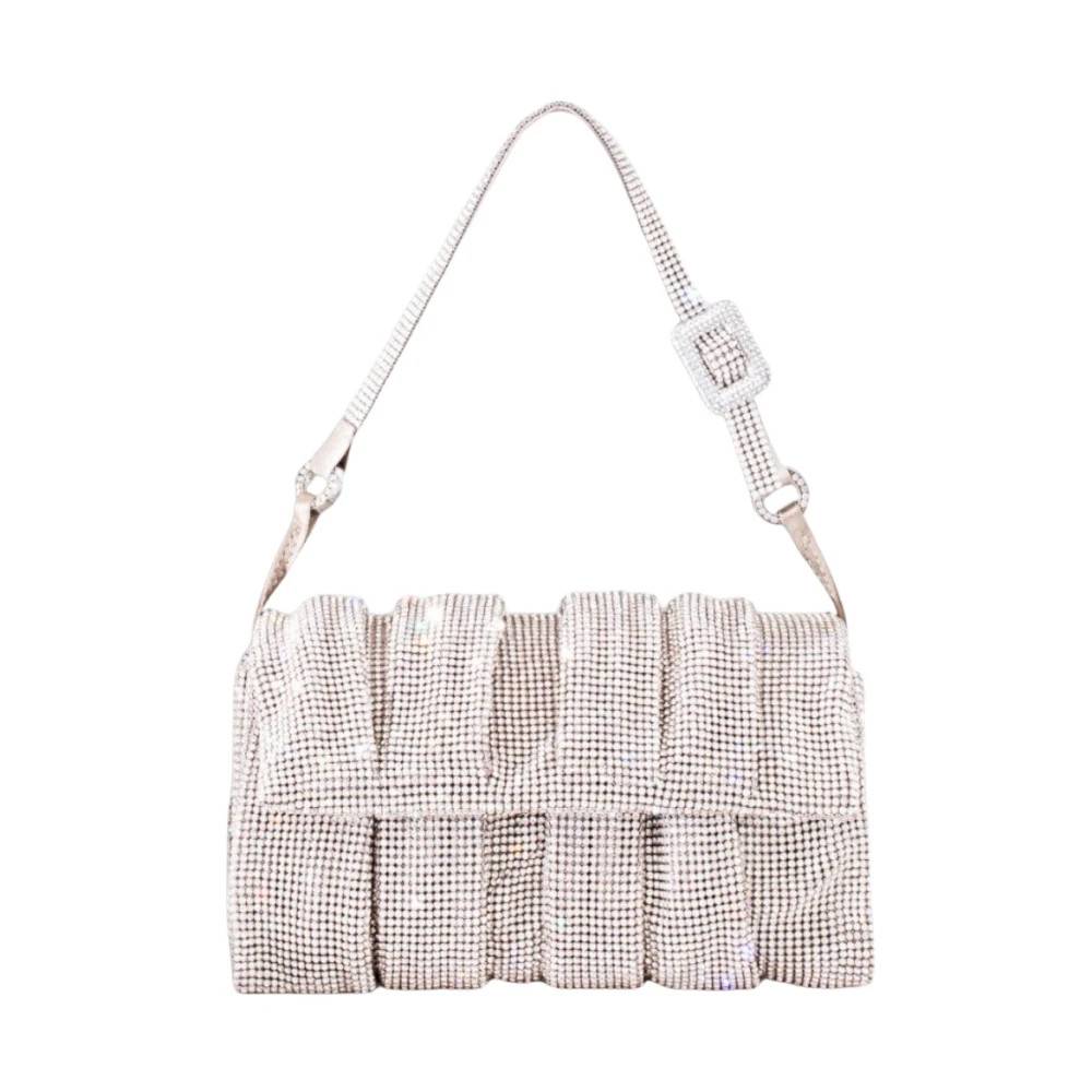 Benedetta Bruzziches Vitty La Mignon Taske - Tasker - Dame - Grå - ONE SIZE - Uld
