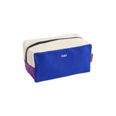 HAY Multi Wash Bag Toilettaske Electric Blue Multi