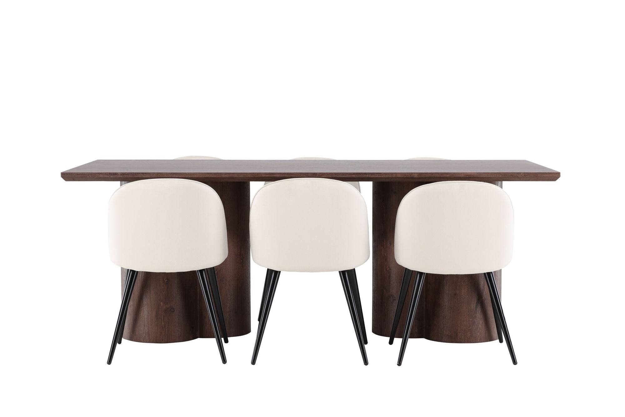Venture Home Olivia spisebord with Velvet Spisebordsstol
