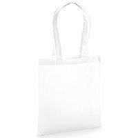 Organic Premium Cotton Tote - One Size / White (One Size)