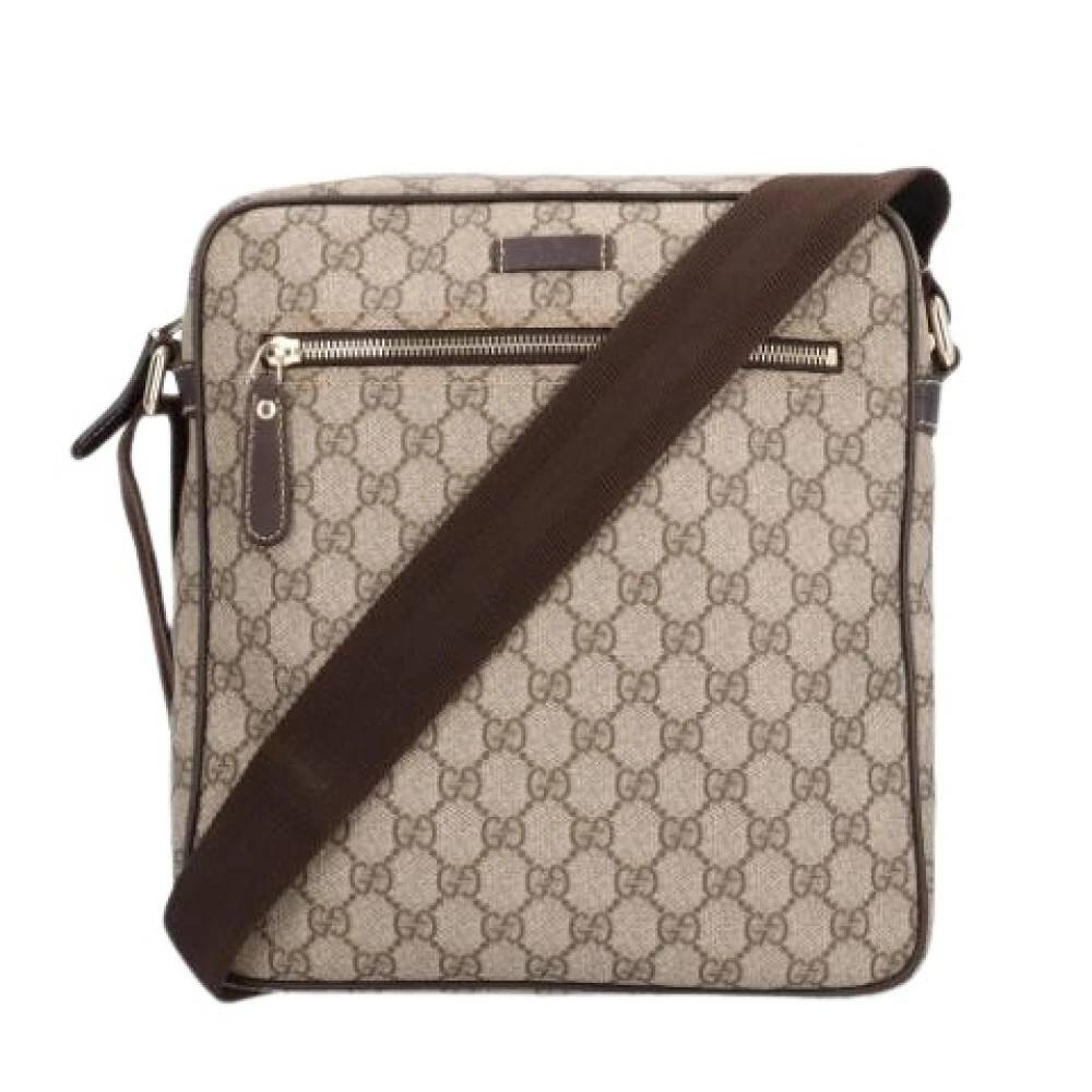 Gucci Vintage - Pre-owned Canvas Messenger Bag Vintage - Herr - ONE Size -